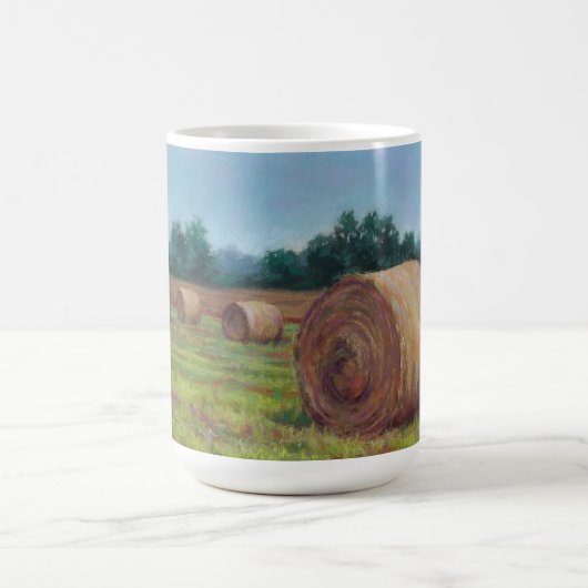 Runde Heuballen-Tasse durch Mandy Roeing Kaffeetasse (Mittel)