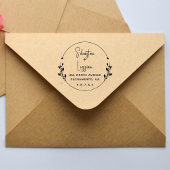 Runde Hochzeit Permastempel