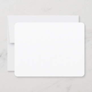 Runde Hochzeitkarte RSVP Response Card 4,25" x 5,5 Karte
