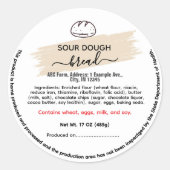 Runde Hütte für Indiana Runder Aufkleber (Vorderseite)