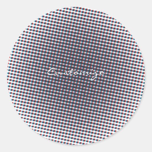 Runde Hypnose Circle Thunder_Cove Runder Aufkleber (Vorderseite)