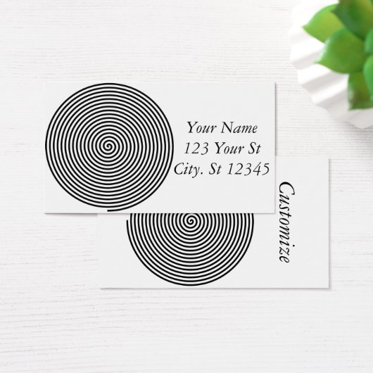 Runde Hypnose Spiral Thunder_Cove (Schreibtisch)