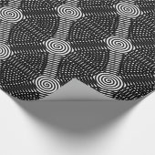 Runde Hypnose Spiral Thunder_Cove Geschenkpapier (Ecke)