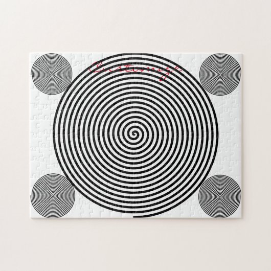 Runde Hypnose Spiral Thunder_Cove Puzzle (Horizontal)