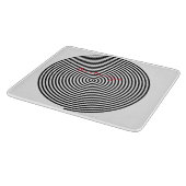 Runde Hypnose Spiral Thunder_Cove Schneidebrett (Ecke)