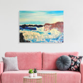 RUNDE IN MOCEAN Leinwand (Insitu (Wohnzimmer))