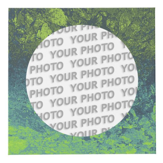 Runde in quadratischem Rahmen Spritzer 5 + Ihr Fot (Rechts)