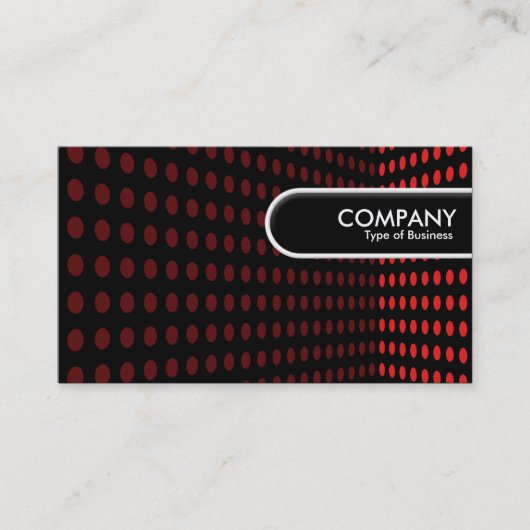 Runde Kante - Tone Corner - Rot Visitenkarte (Vorderseite)