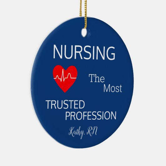 Runde Keramik Nurse Ornament (Rechts)