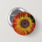 Runde Knopfsonnenblumemode knöpft 5 Größen Button (Vorne & Hinten)