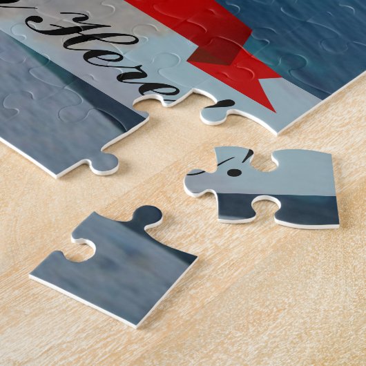 Runde lächelnde irische Flagge Puzzle (Seite)