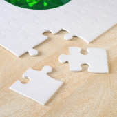 Runde Lila Farbrätsel Puzzle (Seite)