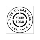 Runde Logo-Markenwerbung Gummistempel (Prägung)