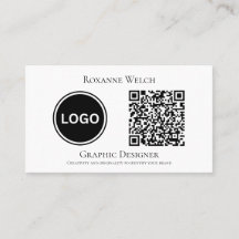 Runde Logo QR Code Business Company Minimal