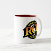 Runde Logo-Tasse RCR Zweifarbige Tasse (VorderseiteRechts)