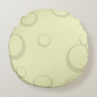 RUNDE LUNAR VOLLSTÄNDIGE MUNDSCHEIBE RUNDES KISSEN