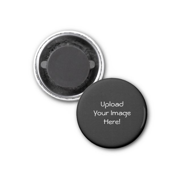 Runde Magnete mit eigenem Foto hochladen Magnet (Vorne)