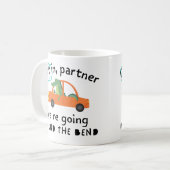 Runde Mentalität Kaffeetasse (Vorderseite Links)