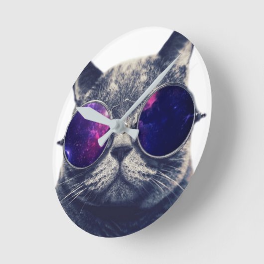 Runde (mittlere) Uhr (Winkel)