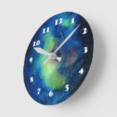 Runde (mittlere) Uhr (Winkel)