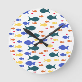 Runde (mittlere) Uhr