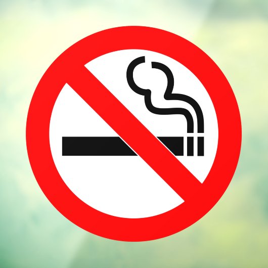 Runde ohne Zuhause oder Geschäft Fensteraufkleber (Blatt 3)