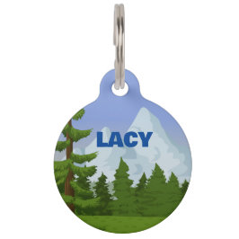 Runde Pet-Tag Haustiermarke