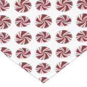 Runde Pfefferminz-Süßigkeit Kurzer Tischläufer (Ecke)