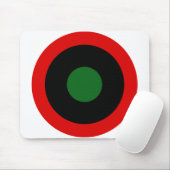 Runde Plakette der Königlich-Libyschen Luftwaffe ( Mousepad (Mit Mouse)