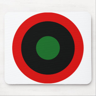 Runde Plakette der Königlich-Libyschen Luftwaffe ( Mousepad