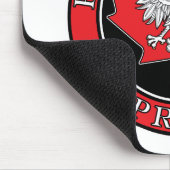 Runde polnische Kanadierin Mousepad (Ecke)