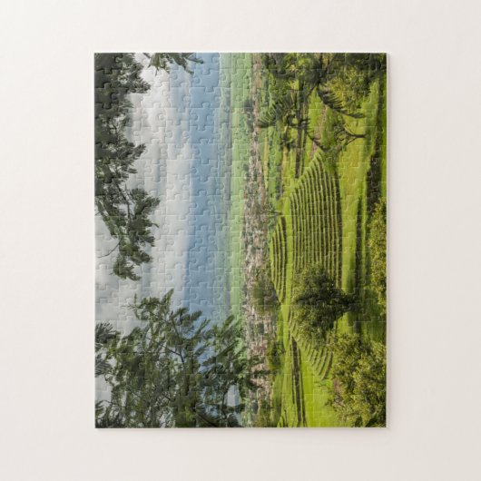 Runde Pyramide-Ruinen, Sayulita, Nayarit, Mexiko Puzzle (Vertikal)