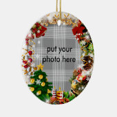 Runde Rahmen Verzierung Keramik Ornament (Rechts)