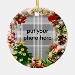 Runde Rahmen Verzierung Keramik Ornament