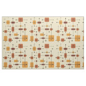 Runde Rechtecke Quadrate Orange Stoff (Fat Quarter (45,7 x 55,9 cm))