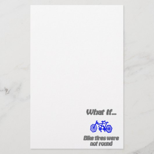 runde Reifen Briefpapier (Vorderseite)