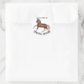 Runde Runder Aufkleber (Tasche)