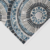 Runde Seashell-Mosaik-Hintergrund-Muster Dekoupage Seidenpapier (Ausschnitt)