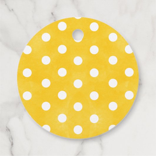 Runde Sonnenblume zum ersten Geburtstag Geschenkanhänger (Rückseite)