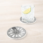 Runde Tabelle König-Arthurs Getränkeuntersetzer (Seite)