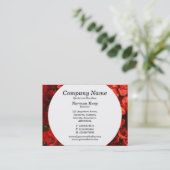 Runde Tafel - Tulissen Visitenkarte (Stehend Vorderseite)