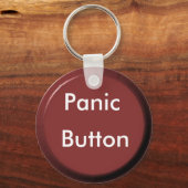 runde Taste, Panik, Schaltfläche Schlüsselanhänger (Vorderseite)