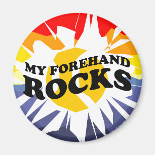 Runde Tennis-Magneten - mit Tennisballentwurf Magnet