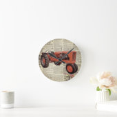 Runde Traktorhalterung Runde Wanduhr (Zuhause)