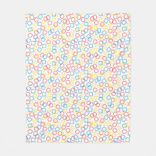 Runde Triangle Square Fleece Blanket