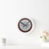 Runde Tube-Uhr Wanduhr (Zuhause)