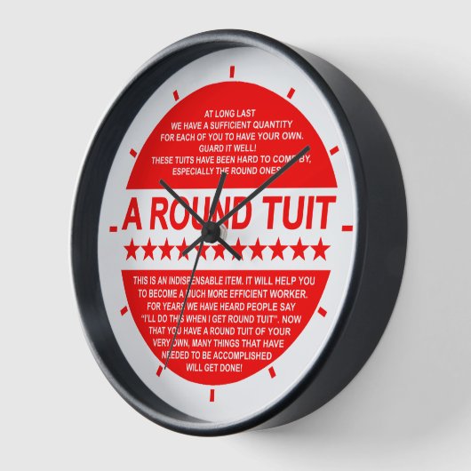 Runde Tuit, Jobber's Uhr (Winkel)