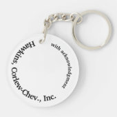 Runde TUIT Schlüsselanhänger (Rückseite)