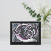 Runde über postkarte (Stehend Vorderseite)