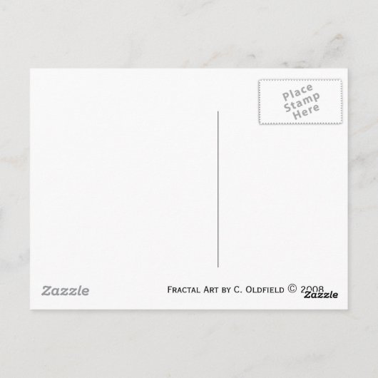 Runde über postkarte (Rückseite)